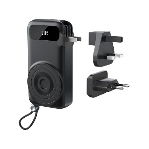 Vention FHXB0 10000mAh 22.5W PD & QC Travel Power Bank – Black