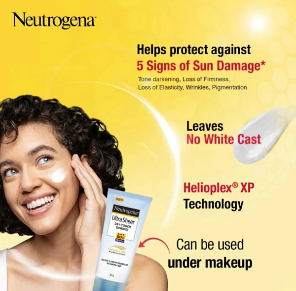 Neutrogena Ultra Sheer Dry-Touch Sunblock SPF50+ (80gm)