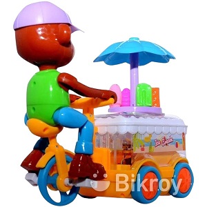 Bump And Go Monkey Ice Cream Toy for Kids