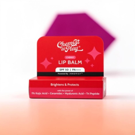 Innovist Chemist at Play Cherry Lip Balm SPF 50 PA++++ (India)