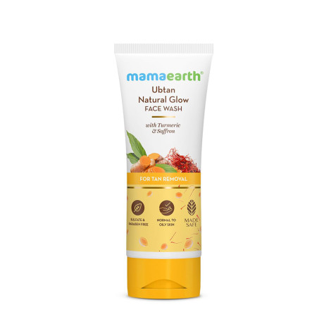 Mama Earth Ubtan Face Wash For Tan Removal 100ml (India)