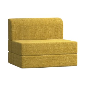 Regal Sofa Cum Bed-Yellow (Semi Double)