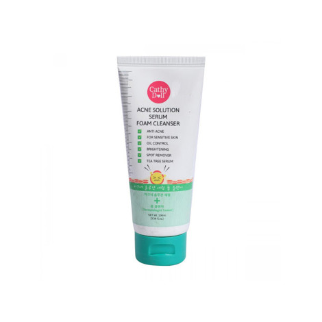 Cathy Doll Acne Solution Serum Foam Cleanser 100ml (Korea)
