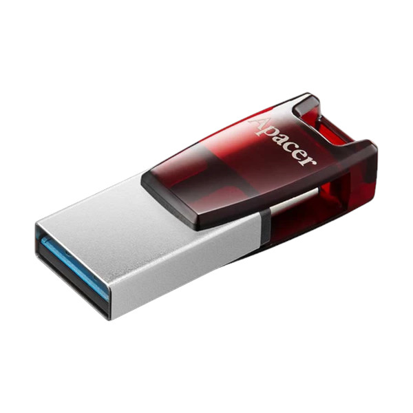 Apacer AH180 32GB USB 3.2 Type-C OTG Red RP Pen Drive
