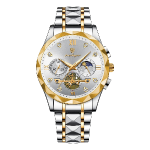 POEDAGAR 996 Luxury Man Luminous Chronograph Watch for Men Stainless Steel Men's Quartz Watches