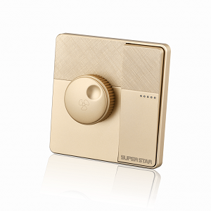 Super Star Gold Ray Fan Dimmer With Switch