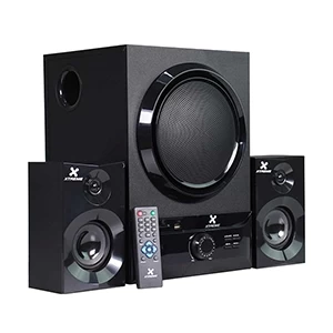 Xtreme E209BU 2:1 Bluetooth Speaker Black With Remote