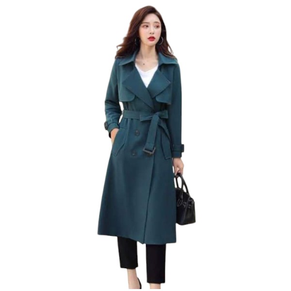 Chic Belted Winter Coat