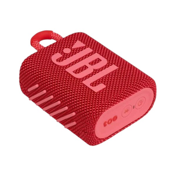 JBL GO 3 Red Portable Bluetooth Speaker