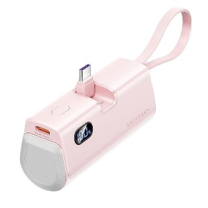 Vention 4800mAh Power Bank 22.5W – Pink