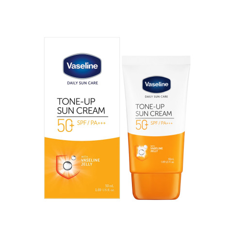 Vaseline Daily Sun Care Tone Up Sun Cream SPF50+ PA+++ 50ml (Korea)