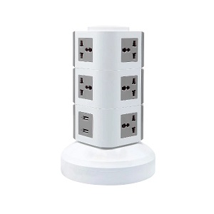 3 Layer Multi Plug with USB Port