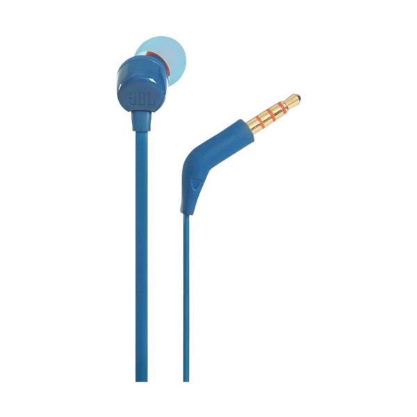 JBL TUNE 110 Wired In-Ear Blue Earphone (6 Month Warranty)