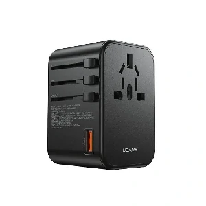 USAMS US-CC199 T62 65W Dual Type C USB Universal Travel Charger