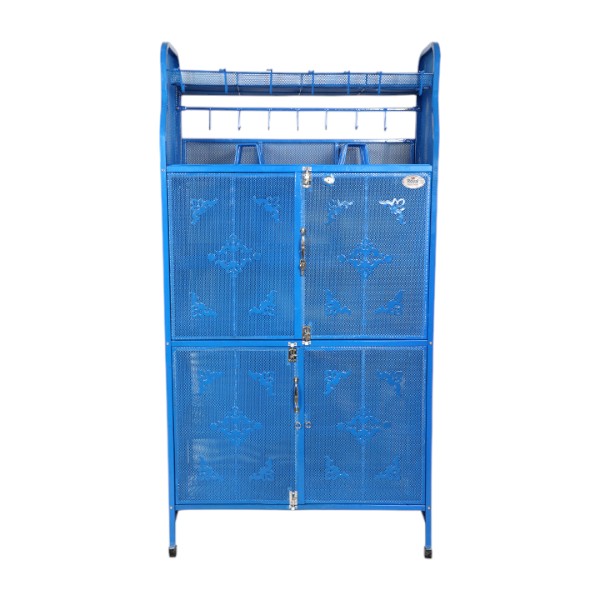 Royal Kitchen Shelf Classic 4 Door Blue