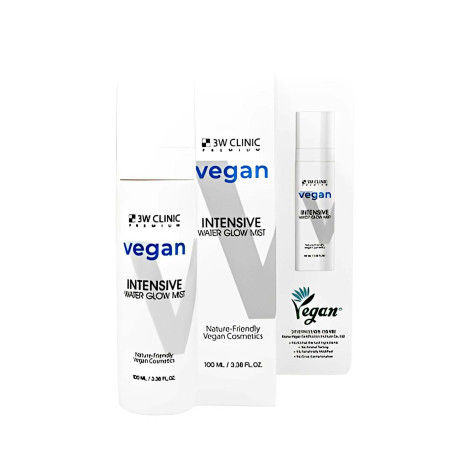 3W Clinic Vegan Intensive Water Glow Mist 100ml (Korea)