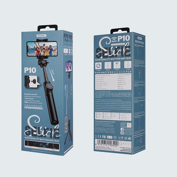 Remax P10 Bluetooth Selfie Stick