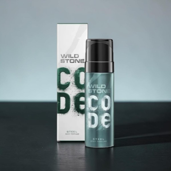Wild Stone Code Steel  Fine Fragrance Body Spray 120ml (India)