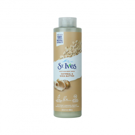 St.Ives Oatmeal & Shea Butter Soothing Body Wash 650ml (USA)