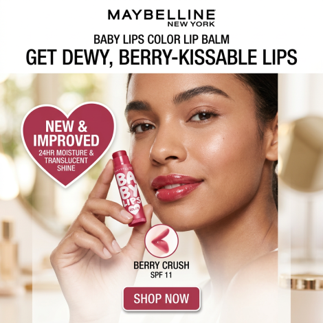 Maybelline Baby Lips Color Lip Balm SPF11 - Berry Crush (India)