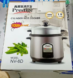 Prestige NV-8D Double Pot Cylinder Rice Cooker