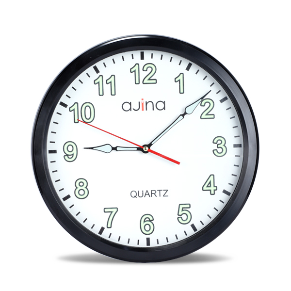Jordi Wall Clock Black