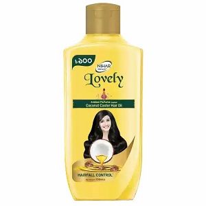Nihar Lovely Coconut Castor Hair Oil