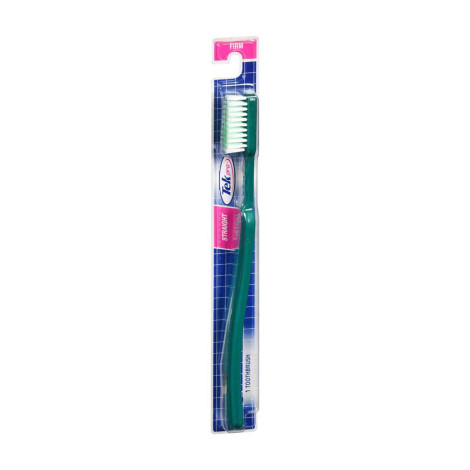 Tek Pro Straight Soft Tooth Brush - Green (China)