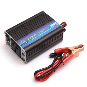Power Inverter 500W Car Power Inverter 500W Solar Power Inverter Convert 12V To AC 220V Modified Sine Wave Voltage