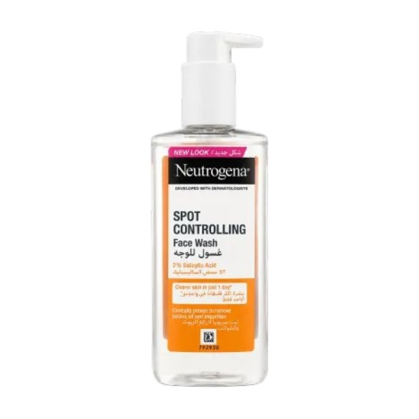 Neutrogena Spot Controlling Face Wash 200ml (Italy)