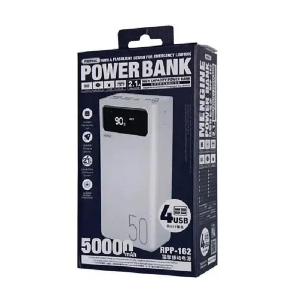 Remax RPP-162 50000mAh High Capacity Fast-Charging Power Bank