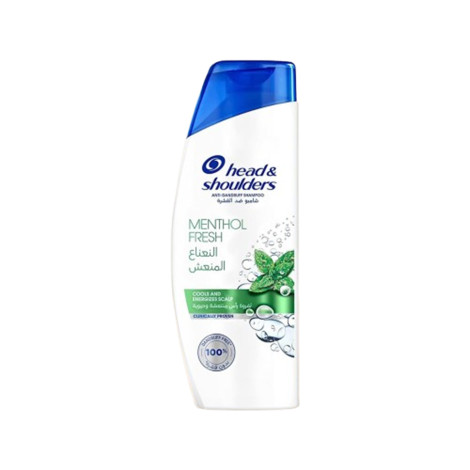 Head & Shoulders Menthol Fresh Anti Dandruff Shampoo 350ml (Saudi Arabia)