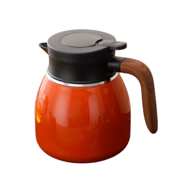 Tea Kettles Flask Vacuum Teapot and Coffee Pot Stainless Steel