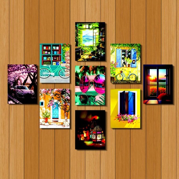 9 Pc Caliography Design