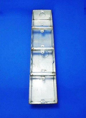 3 Gang Steel Switch & Socket Box Concealed Box - 22 Gauge