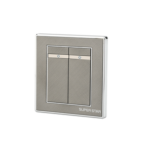Super Star Ultimate 2 Gang 1 Way Switch