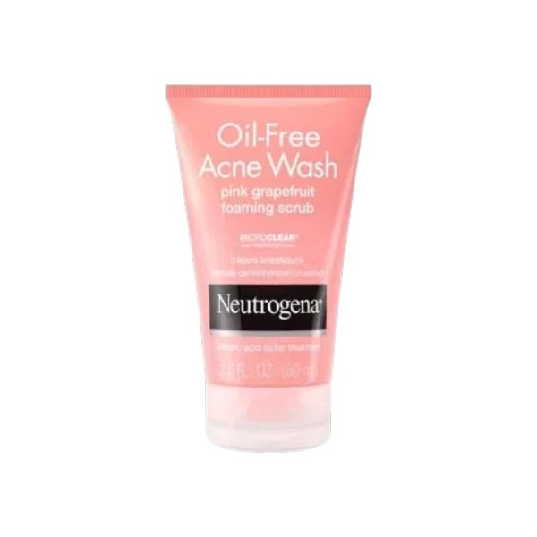 Neutrogena Pink Grapefruit Oil Free Acne Wash Foaming Scrub 59ml (USA)
