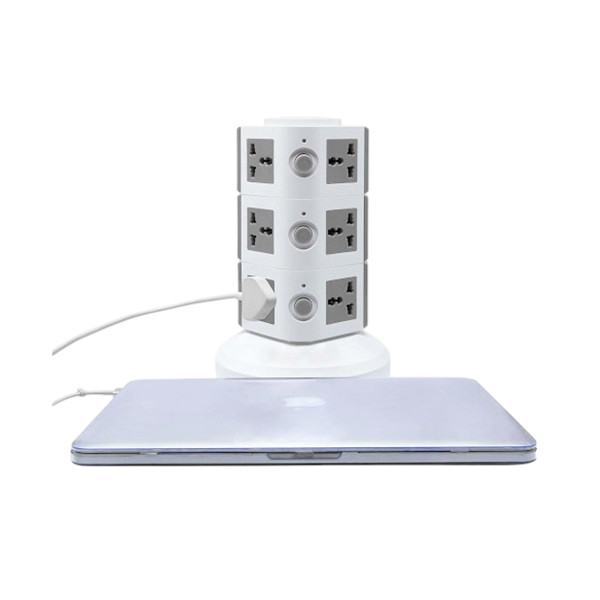 3 Layer Multi Plug with USB Port