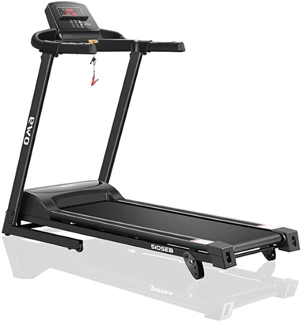 OMA Treadmills for Home 5105EB Matte Black