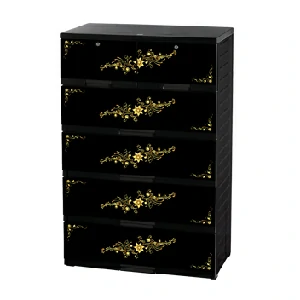 Premio Platinum Wardrobe - Twinkle - 5 Step - Black