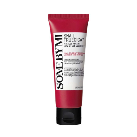 Some By Me Snail Truecica Miracle Repair Low pH Gel Cleanser 100ml (Korea)