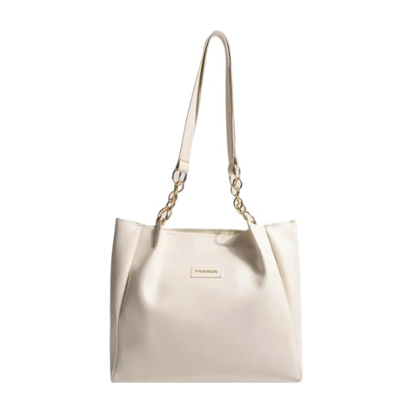 Signature Classic shoulder women's tote bags(white)