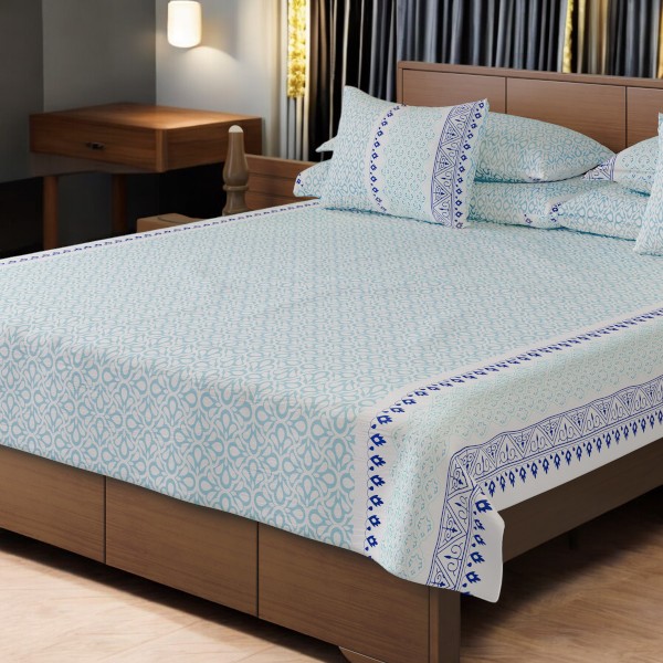 Regal Bed Sheet-305 (Empire Blue)