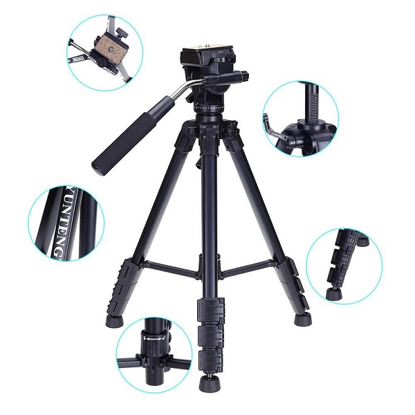 YUNTENG VCT-691 Video Camera Tripod