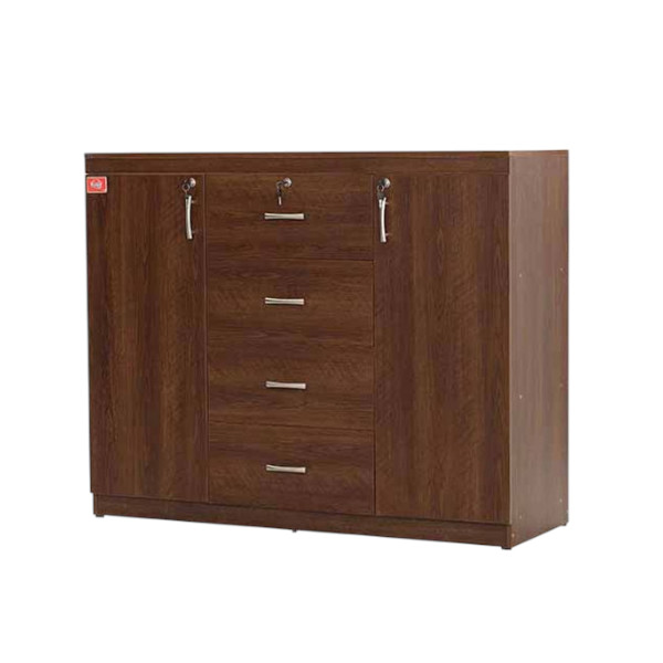 Regal Marina Laminated Board Wardrobe Antique