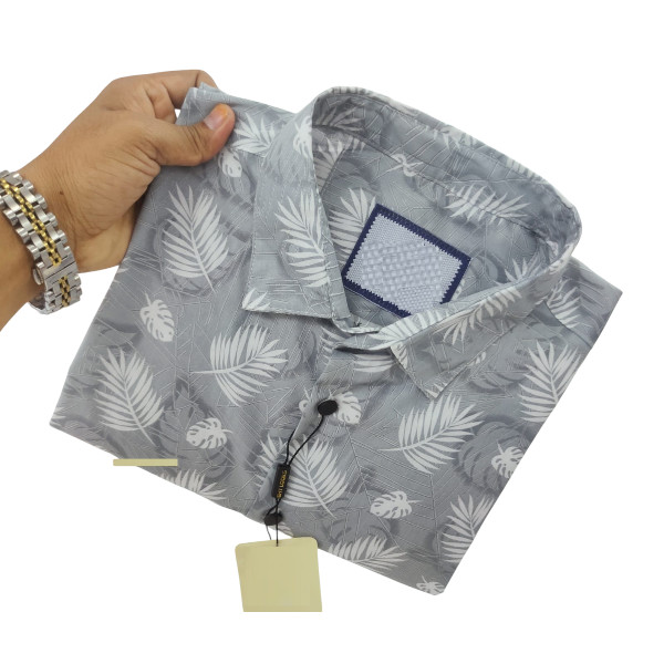 Pure Cotton full Sleeve Print Shirt