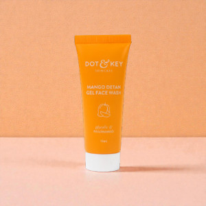 Dot & Key Mango Detan Gel Face Wash 15ml (India)