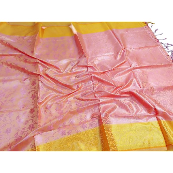 Soft silk kanci katan sharee