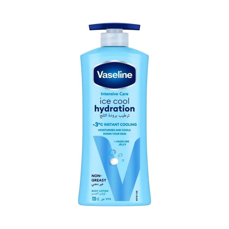 Vaseline Intensive Care Ice Cool Hydration Body Lotion 725ml (UAE)
