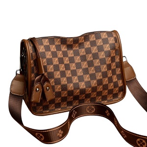 Women Luxurys Designers Bags Messenger Ivhandbag(Brown)